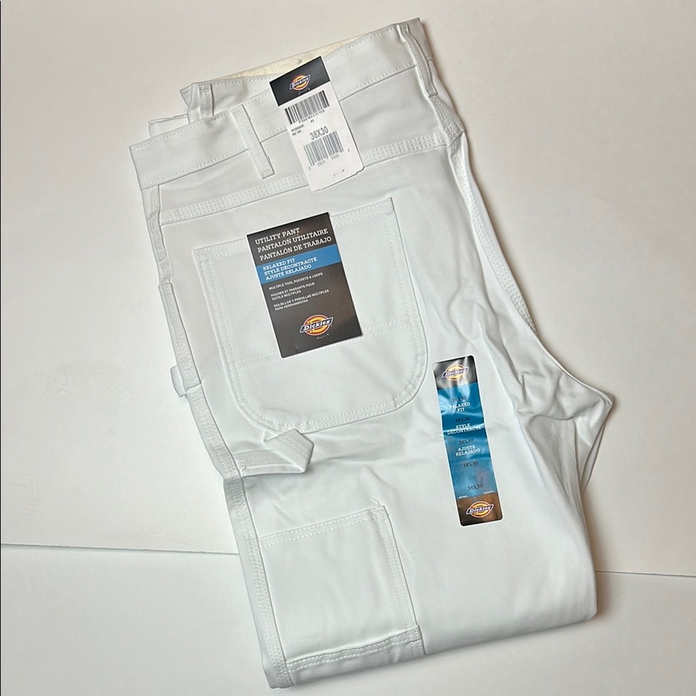 Dickies White Utility Pant Jeans 38x30 - Picture 11 of 11